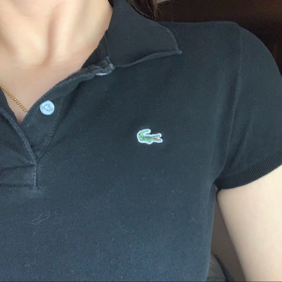 Cute Lacoste polo🖤 - Picture 2 of 2
